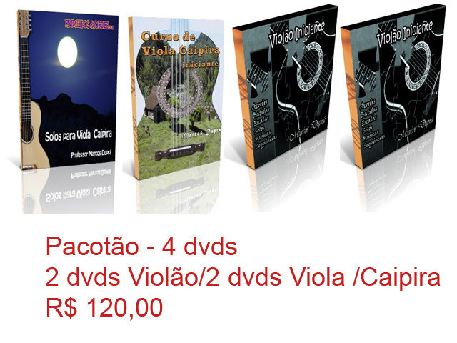 4 dvds viola grande